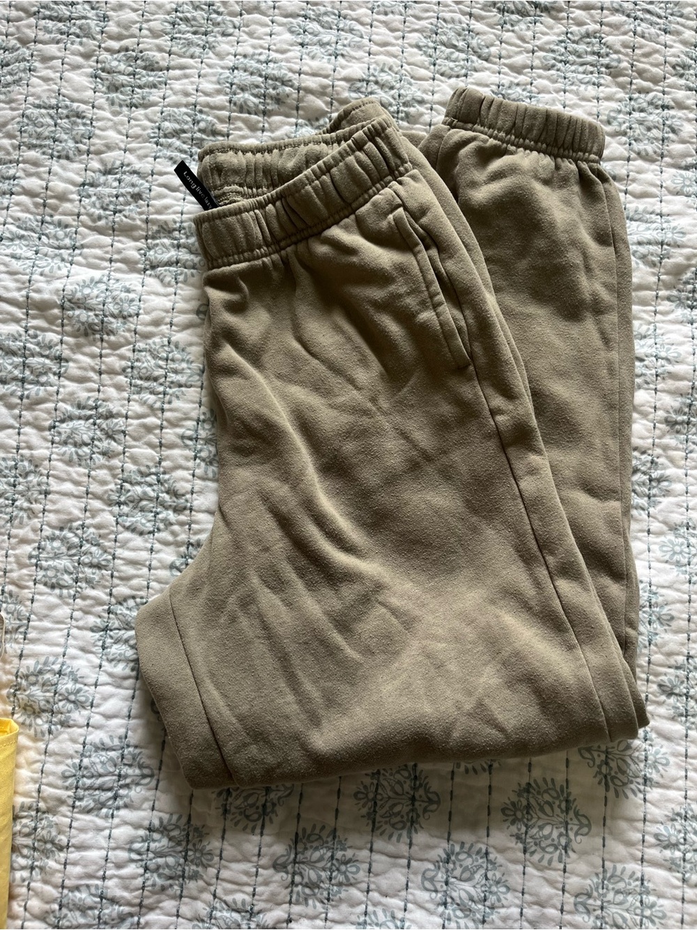 Women's Track Pants Joggers in Olive Green
